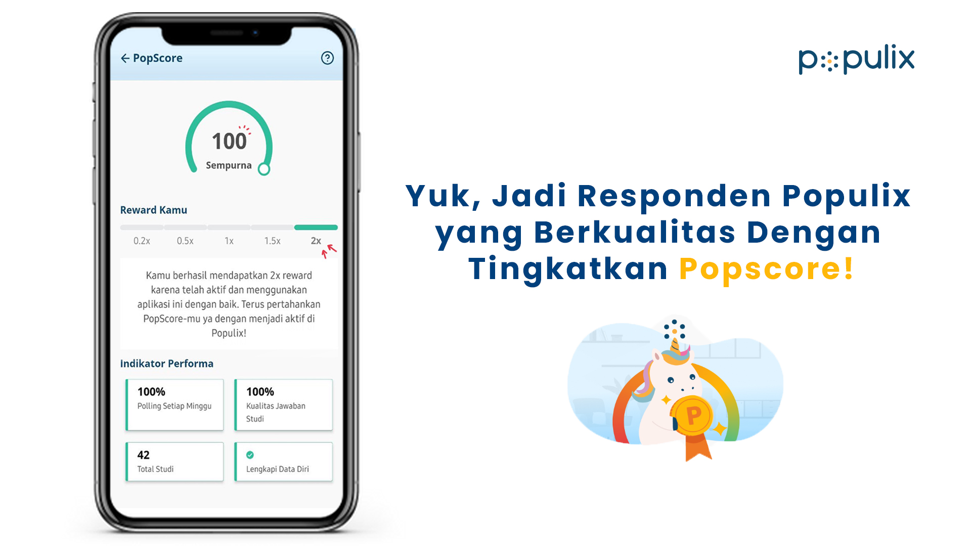 Yuk, Jadi Responden Populix yang Berkualitas Dengan Tingkatkan Popscore!