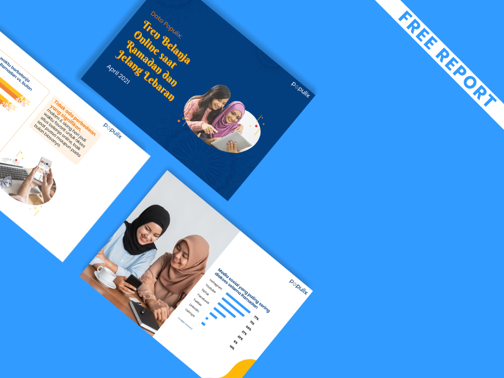 Data Populix: Tren Belanja Online Jelang Hari Raya Lebaran