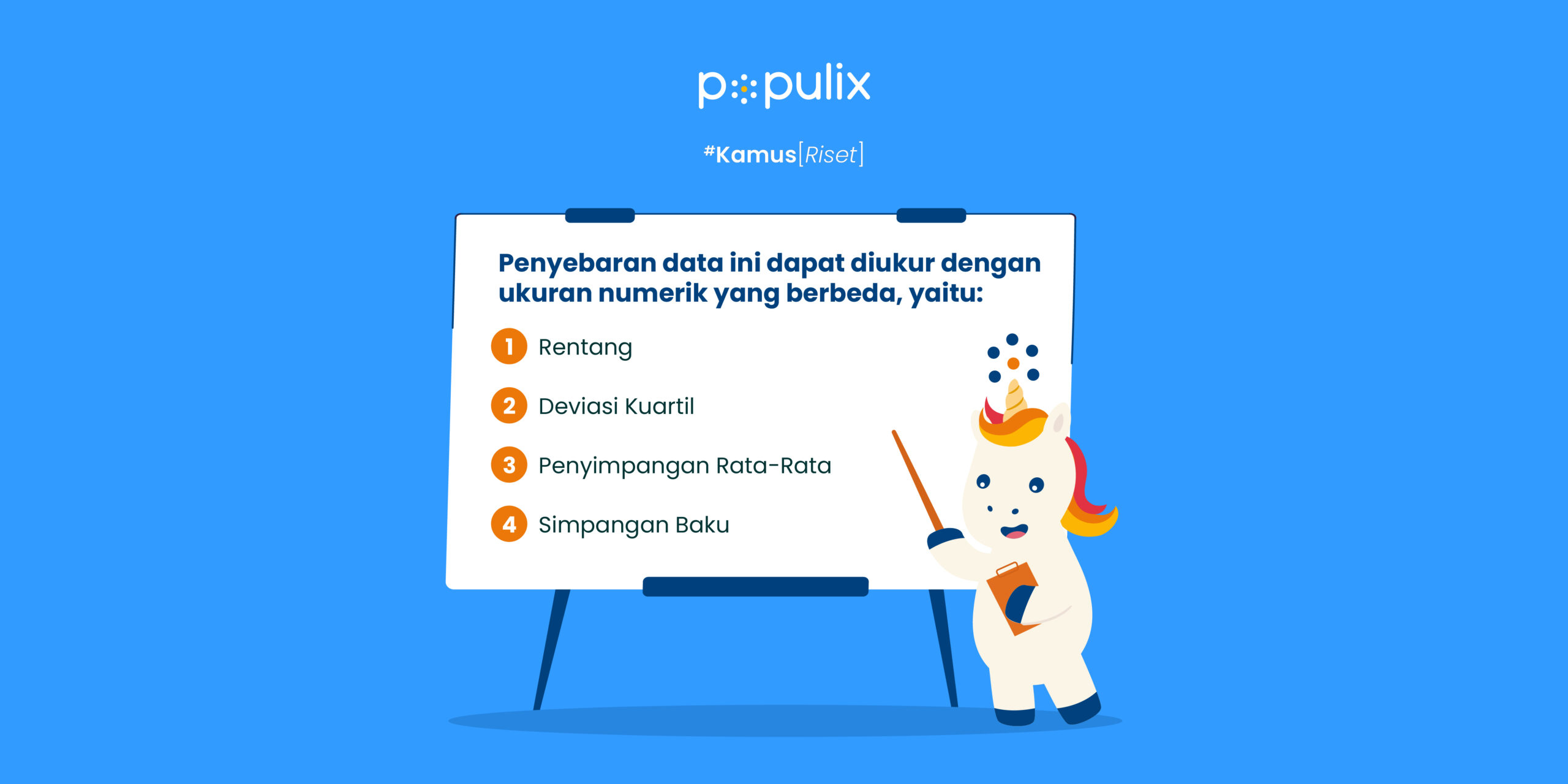 Ukuran Penyebaran: Definisi, Jenis, Contoh dalam Penelitian